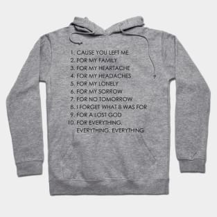 I Forget What Eight Was For Violent Femmes Kiss Off Hoodie